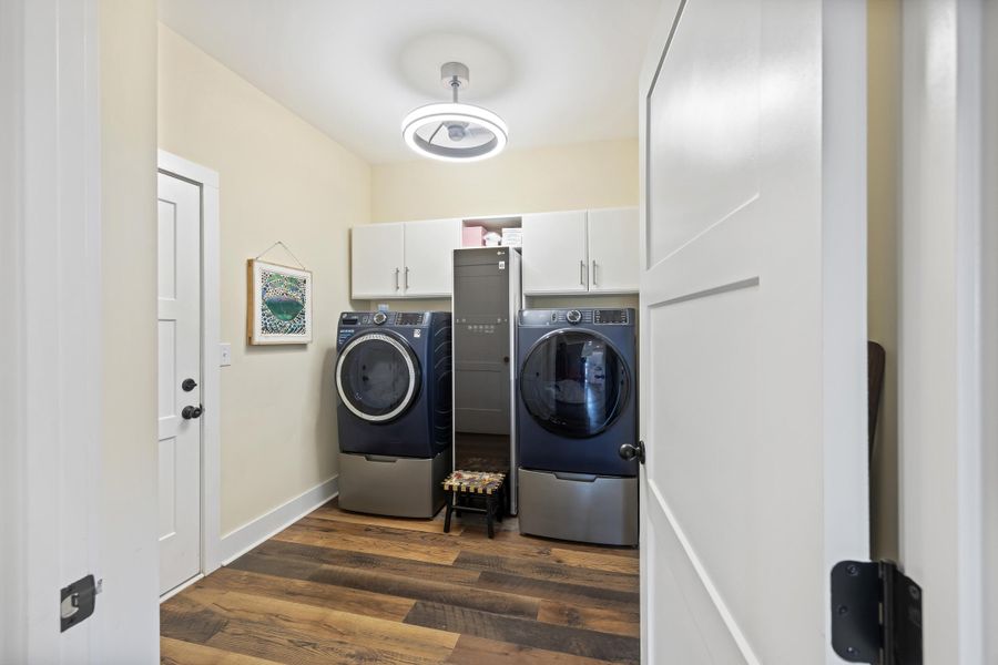 Furnished interior view inside a new home in , Meggett (Image 27).