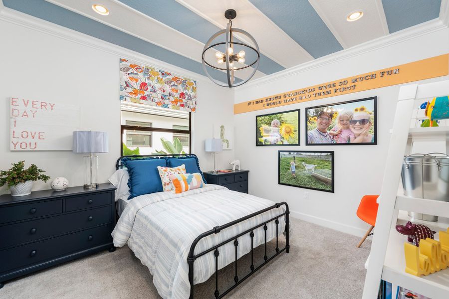 Representative furnished interior of a home built from the Bimini by GL Homes in Valencia Parc at Riverland, Port St. Lucie (Image 25).