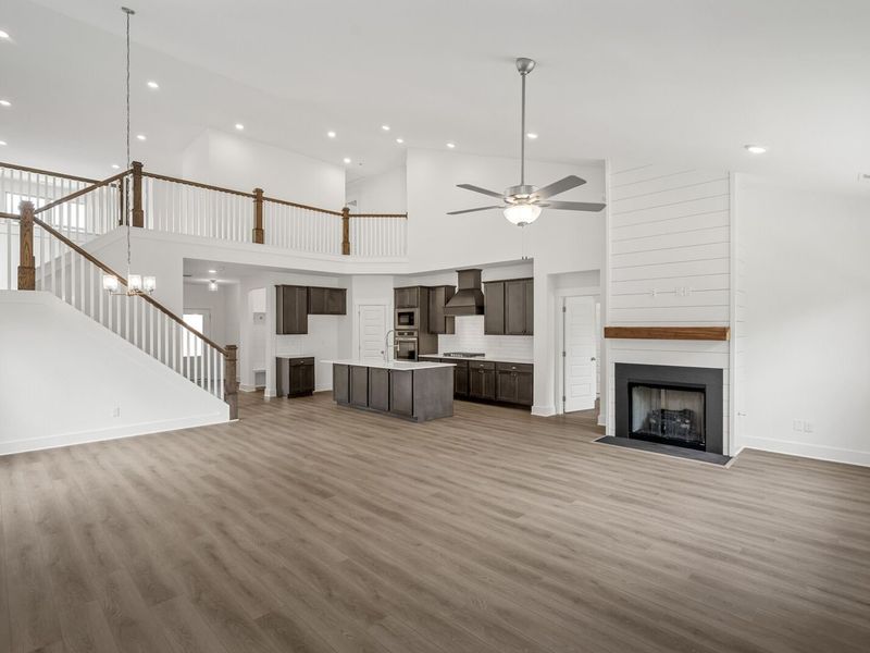 Spacious, unfurnished interior of a new home in Woods Crossing, Gallatin (Image 58).