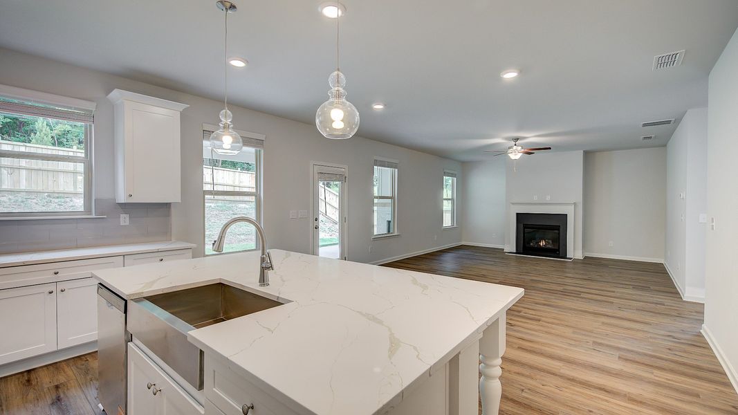 Furnished interior view inside a new home in Hamilton Lakes, Lawrenceville (Image 18).