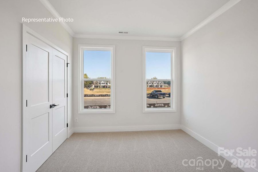 Spacious, unfurnished interior of a new home in Sanctuary at Southgate, Indian Trail (Image 33).
