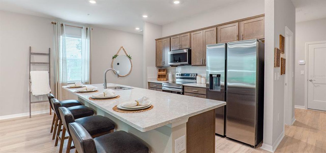 Furnished interior view inside a new home in , St. Cloud (Image 6).