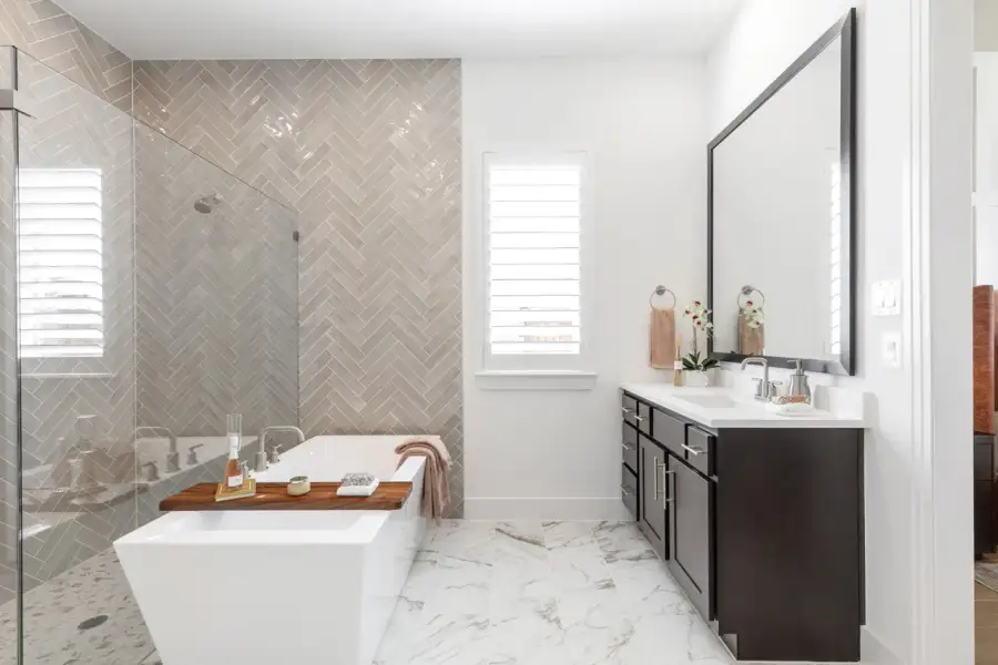 Representative Primary Bathroom - some options shown