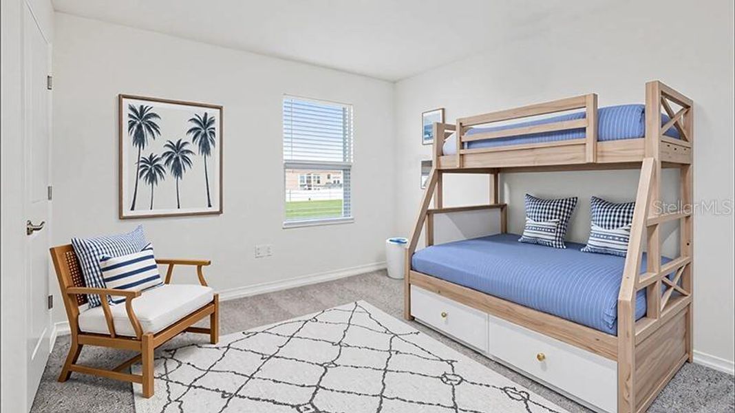 Furnished interior view inside a new home in Ridge at Heath Brook, Ocala (Image 6).