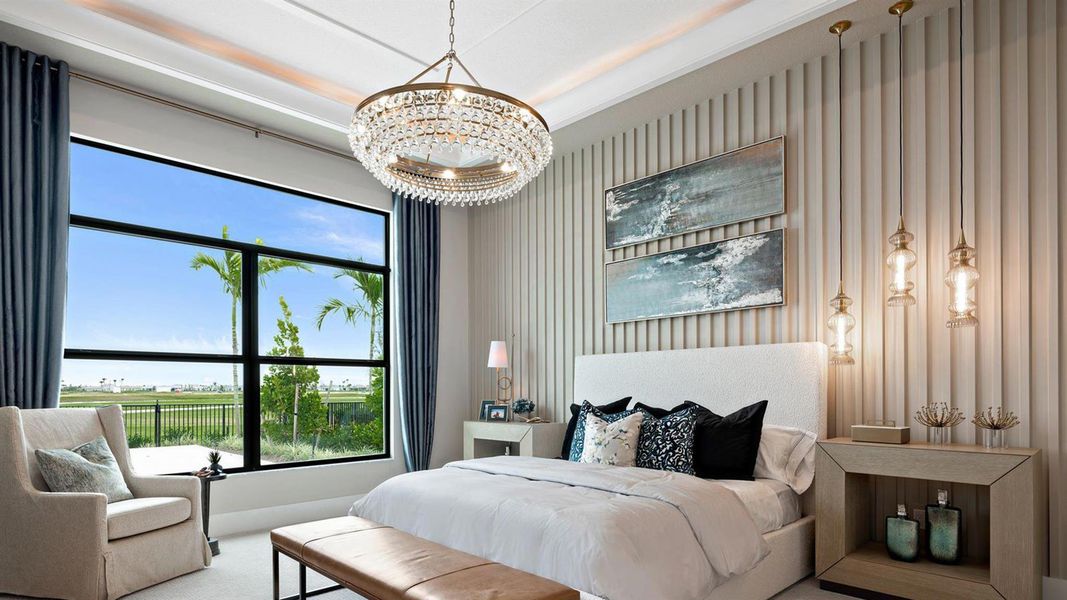 Furnished interior view inside a new home in , Palm Beach Gardens (Image 12). Furnished interior view inside a new home in , Palm Beach Gardens (Image 12).