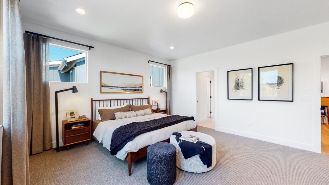 Furnished interior view inside a new home in Arras Park, Thornton (Image 46).