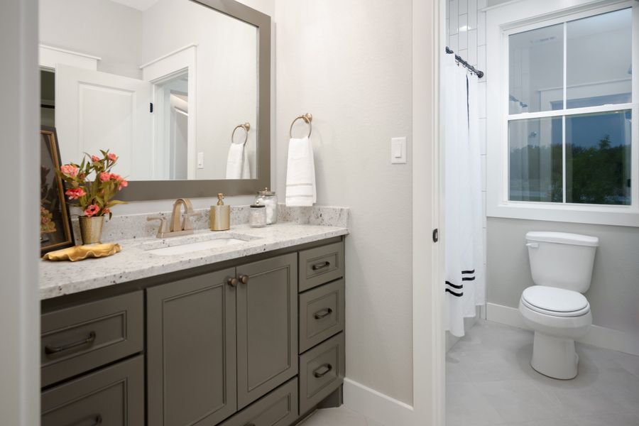 Representative furnished interior of a home built from the The Sophie by Reece Homes in Traditions, Bryan (Image 10).