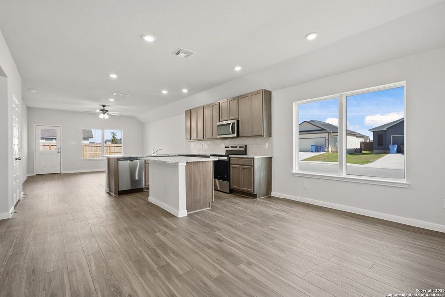 Furnished interior view inside a new home in Swenson Heights, Seguin (Image 13). Furnished interior view inside a new home in Swenson Heights, Seguin (Image 13).
