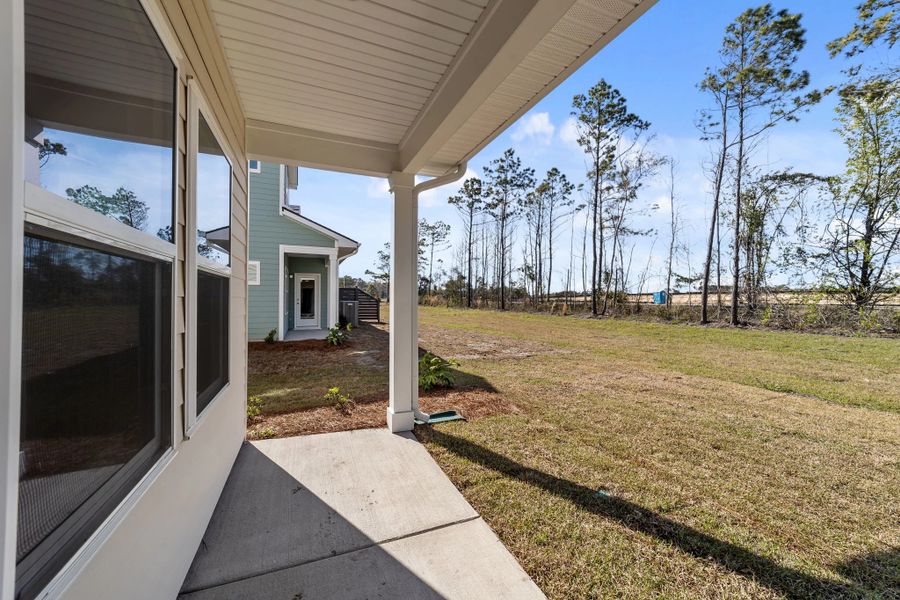 Exterior details and patio area of a home in Blue Heron Retreat, Little River (Image 3). Exterior details and patio area of a home in Blue Heron Retreat, Little River (Image 3).