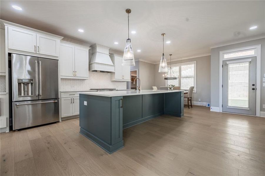 Furnished interior view inside a new home in , Powder Springs (Image 40).