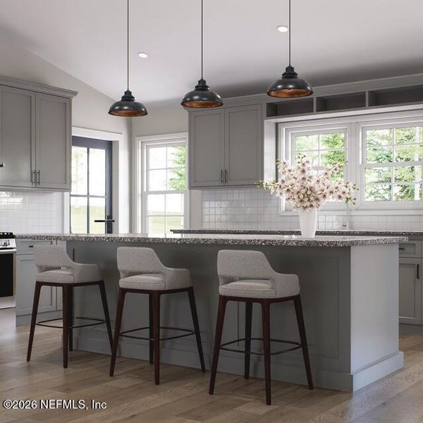 Furnished interior view inside a new home in , Satsuma (Image 7).