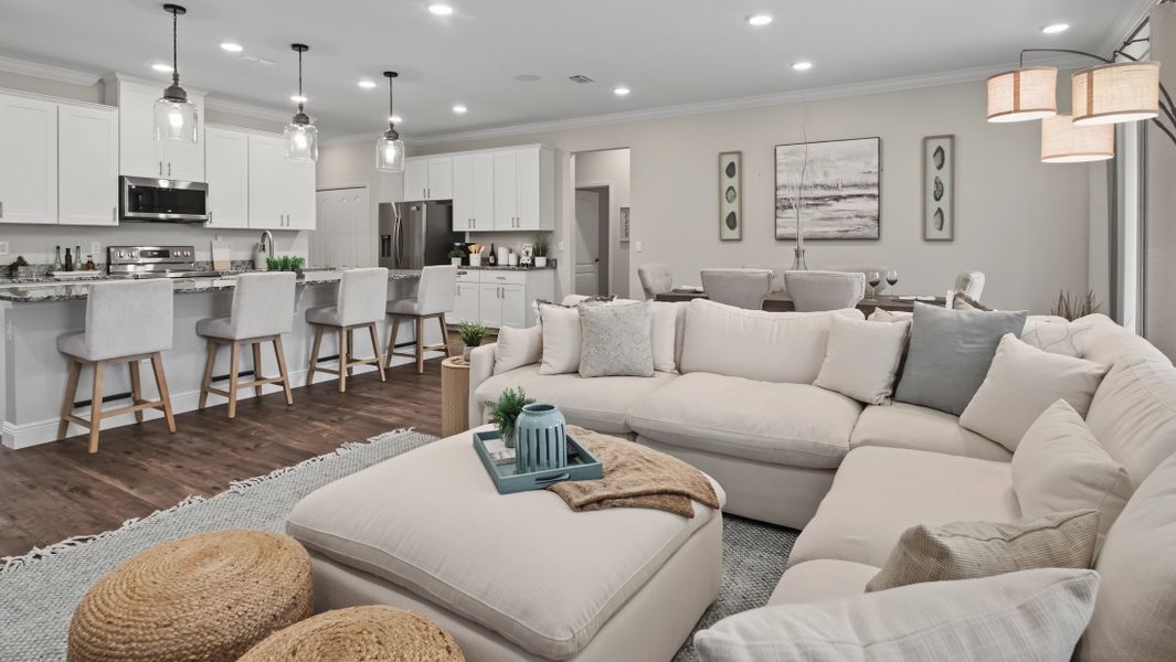 Representative furnished interior of a home built from the Wilmington by Maronda Homes in Eagle Crest, Grant-Valkaria (Image 26). Representative furnished interior of a home built from the Wilmington by Maronda Homes in Eagle Crest, Grant-Valkaria (Image 26).