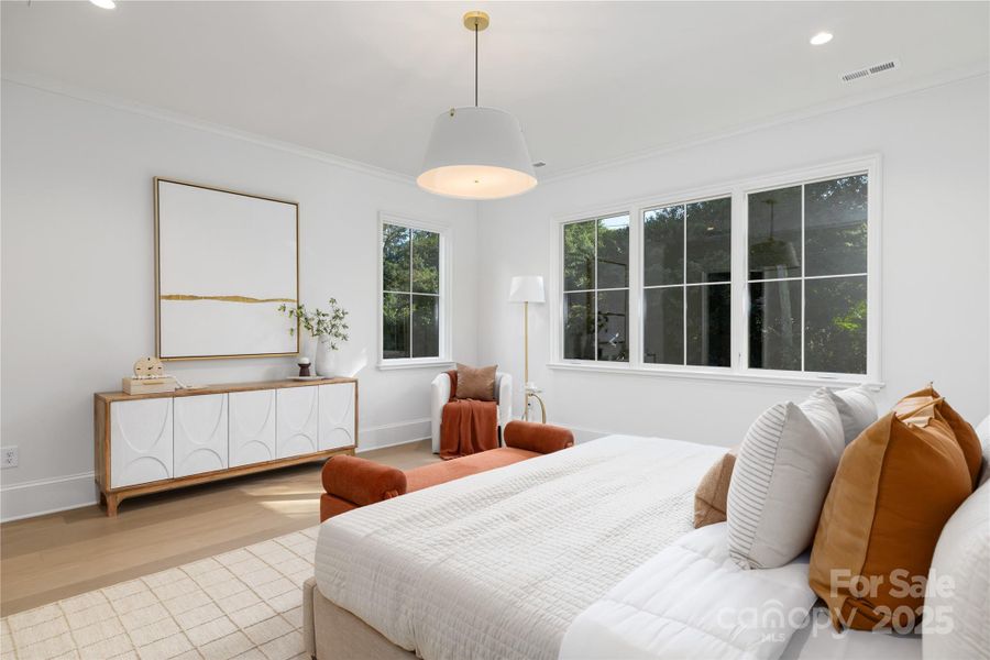 Furnished interior view inside a new home in , Charlotte (Image 11).