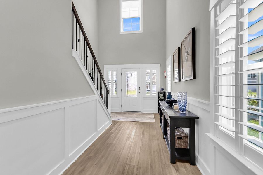 Furnished interior view inside a new home in Hewing Farms, Summerville (Image 44).