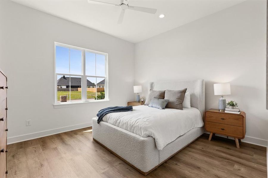 Furnished interior view inside a new home in , Robinson (Image 28).
