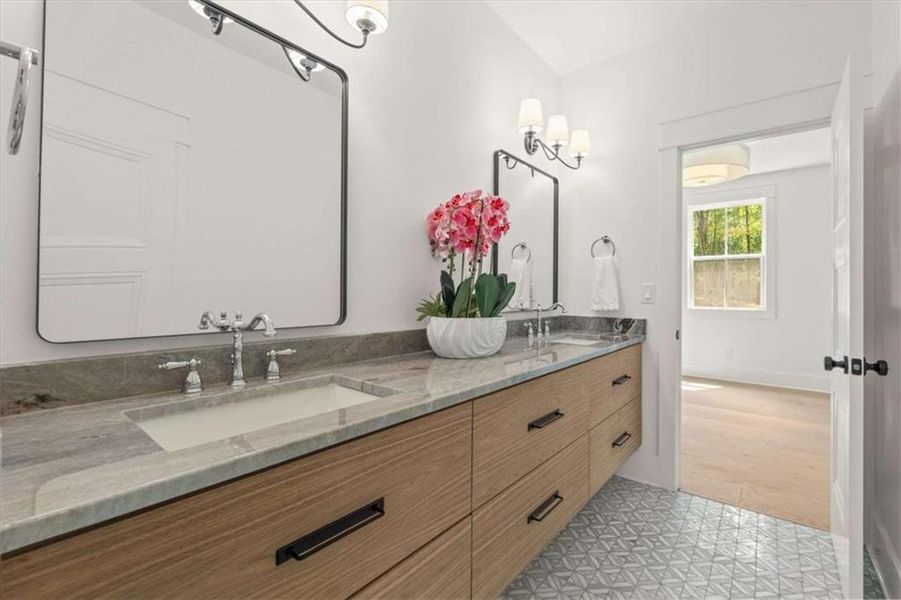 Furnished interior view inside a new home in , Carrollton (Image 19).