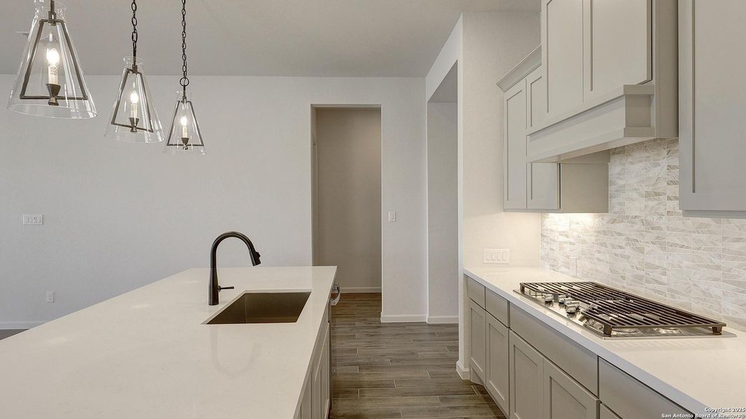 Furnished interior view inside a new home in Haby Hill 50', San Antonio (Image 14).