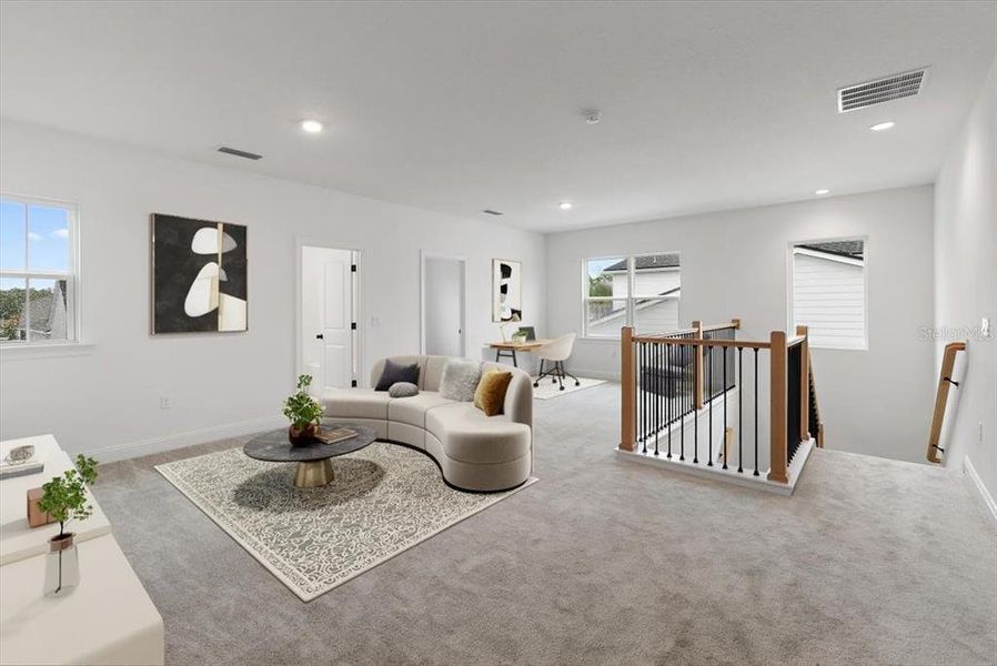 Furnished interior view inside a new home in , Palm Coast (Image 12).