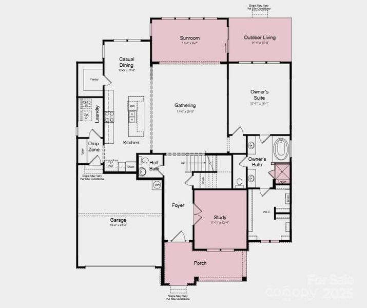 Additional Highlights Include: Sunroom, Shower Ledge, and Study. Additional Highlights Include: Sunroom, Shower Ledge, and Study.