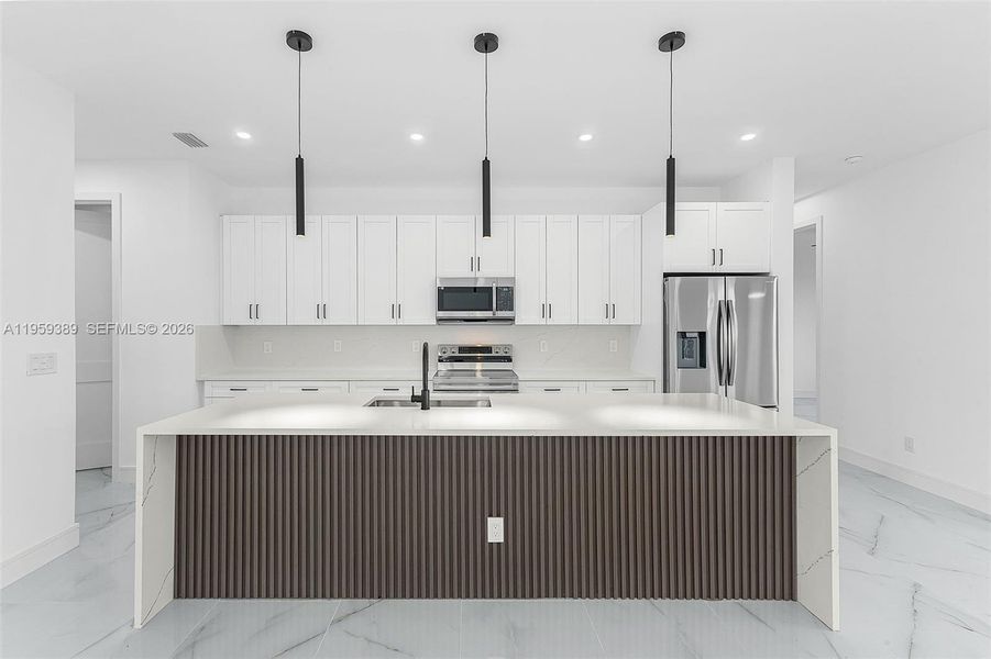 Furnished interior view inside a new home in , Cape Coral (Image 5). Furnished interior view inside a new home in , Cape Coral (Image 5).