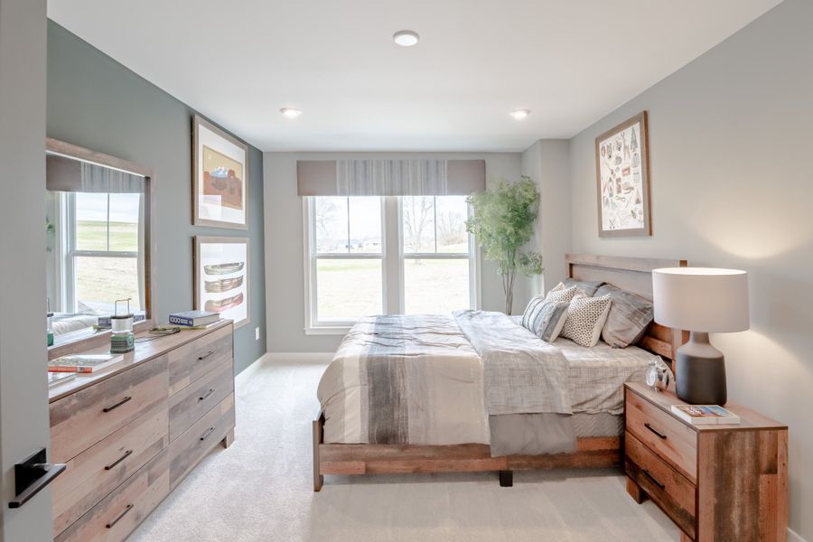 Representative furnished interior of a home built from the Mitchell by Fischer Homes in Leeland Farms, Fuquay Varina (Image 19).