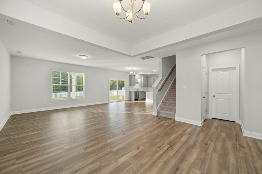 Spacious, unfurnished interior of a new home in Cottages at Piper Village, Trinity (Image 20).