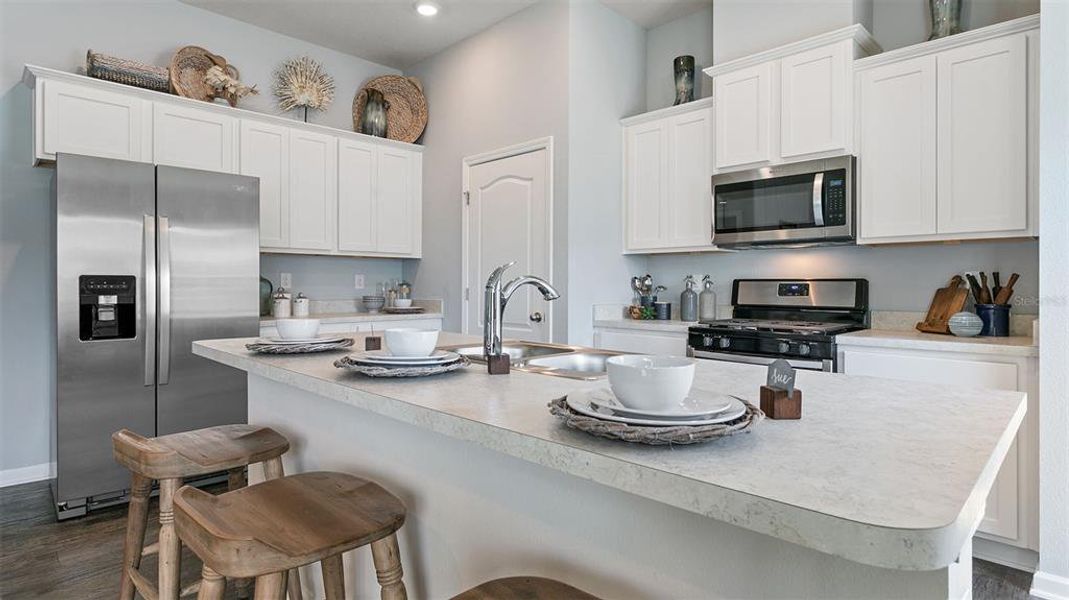 Furnished interior view inside a new home in Entrada, St. Augustine (Image 16).