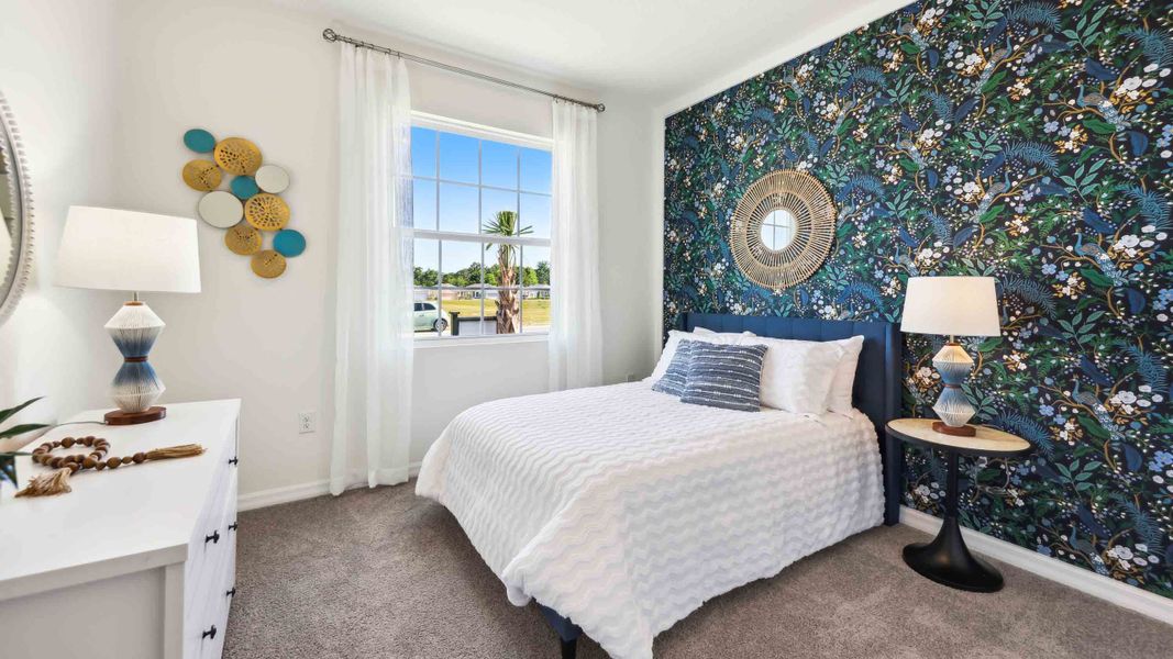 Representative furnished interior of a home built from the Siesta by D.R. Horton in Ocala Preserve, Ocala (Image 20).