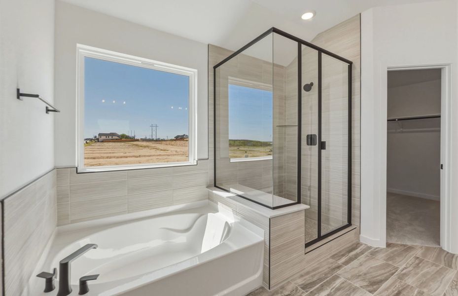 Representative furnished interior of a home built from the Lochridge by Pulte Homes in Woodside, Georgetown (Image 8).