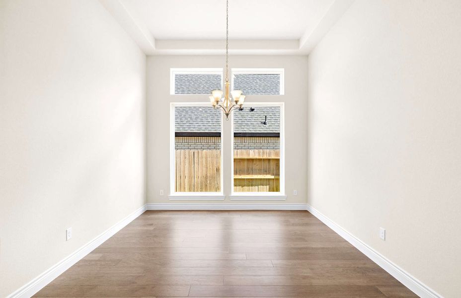 Representative unfurnished interior of a home built from the 3030AU by Ravenna Homes in Audubon 60′, Magnolia (Image 26).
