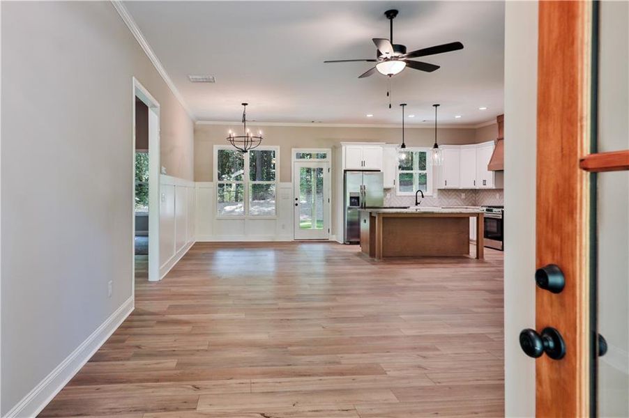 Spacious, unfurnished interior of a new home in , Temple (Image 13).