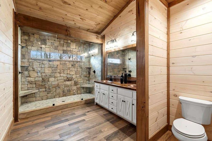 Furnished interior view inside a new home in , Blue Ridge (Image 10). Furnished interior view inside a new home in , Blue Ridge (Image 10).