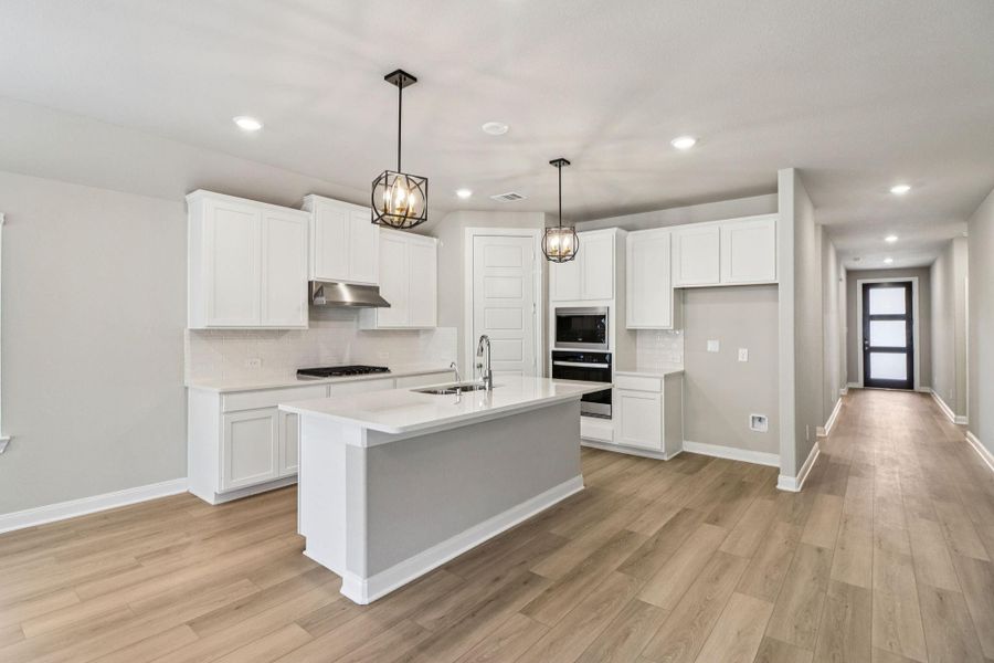 Photo is not of the actual home, but is an inspirational photo of builder’s model home and may depict options, furnishings, and/or decorator features that are not included