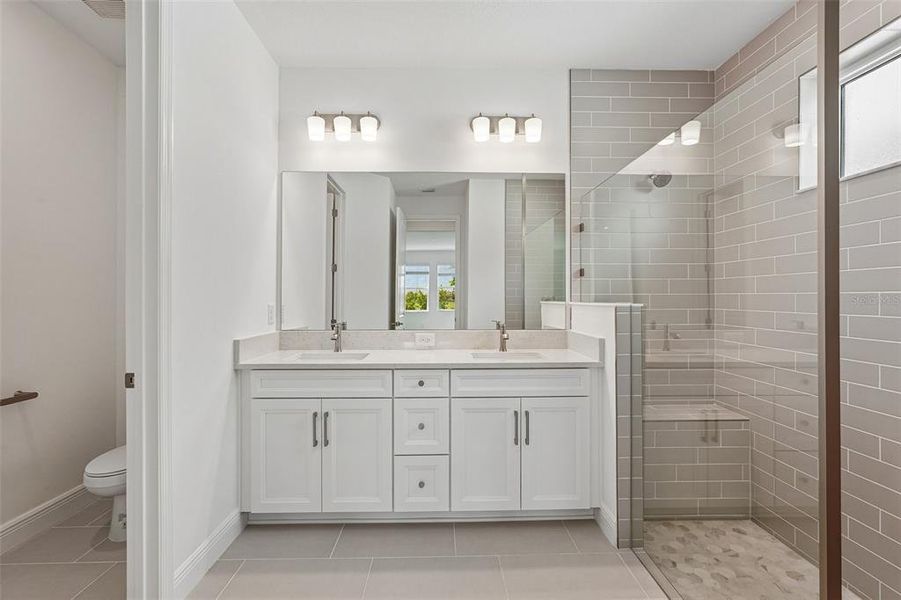 Furnished interior view inside a new home in Vistera of Venice, Nokomis (Image 6).