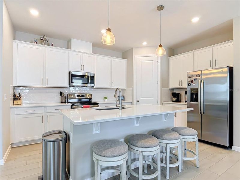 Furnished interior view inside a new home in Seasons at Big Sky, Kissimmee (Image 5).