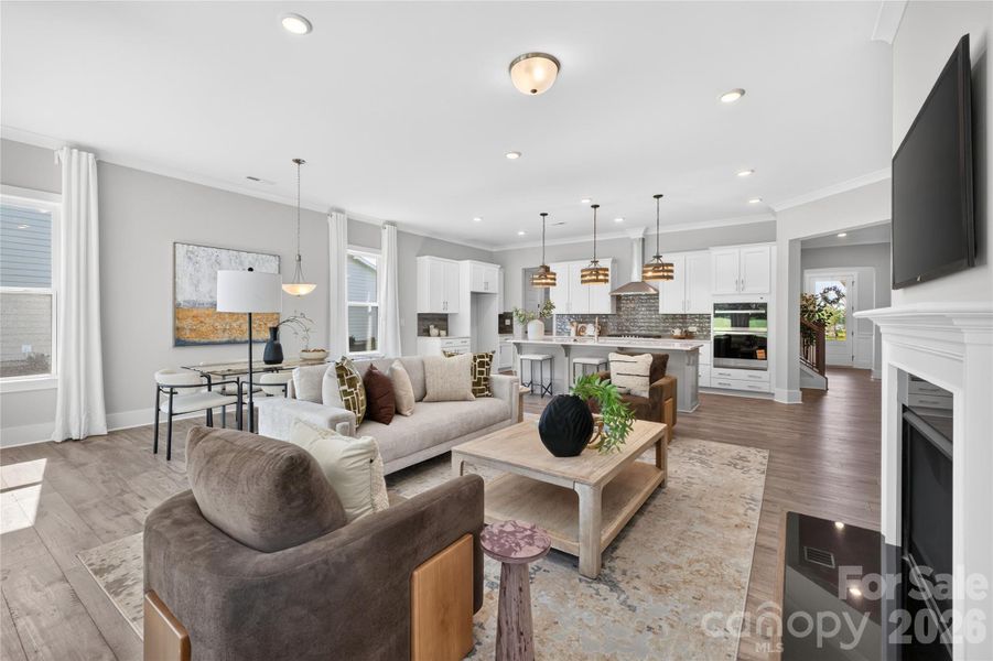 Furnished interior view inside a new home in Edgewater Lakeview On Your Lot, Lancaster (Image 15).