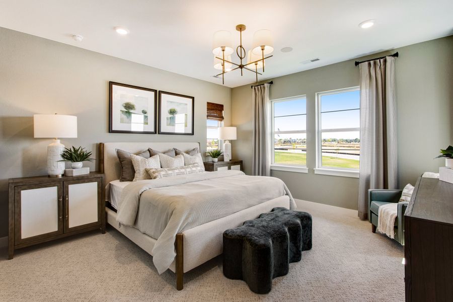 Representative furnished interior of a home built from the The Torin by Tri Pointe Homes in Cordovan, Firestone (Image 23). Representative furnished interior of a home built from the The Torin by Tri Pointe Homes in Cordovan, Firestone (Image 23).