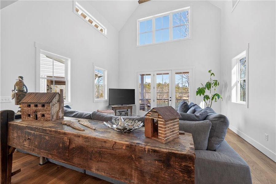 Furnished interior view inside a new home in , Eatonton (Image 19).