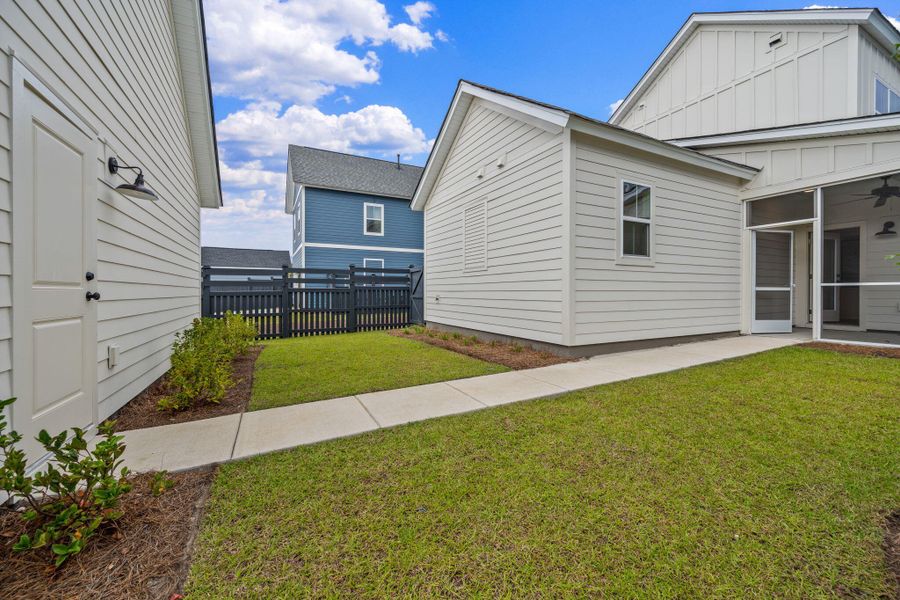 Exterior details and patio area of a home in , Summerville (Image 32).