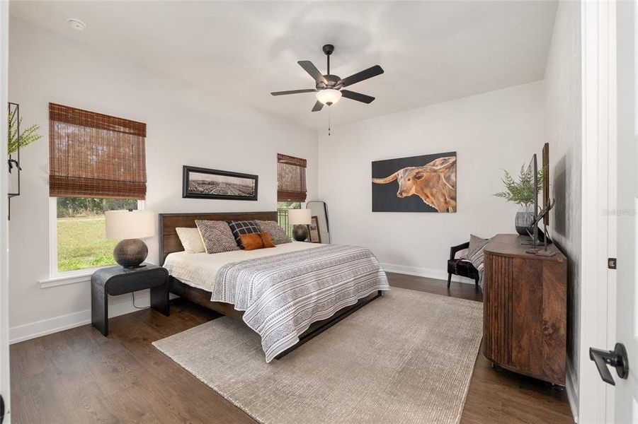 Furnished interior view inside a new home in Fairway Pointe at West End, Newberry (Image 19).