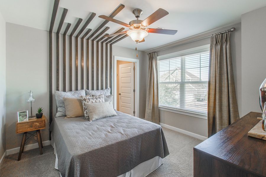 Furnished interior view inside a new home in Bluefield, Lexington (Image 32). Furnished interior view inside a new home in Bluefield, Lexington (Image 32).