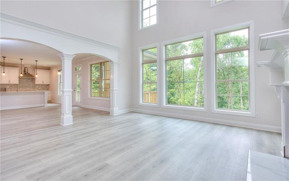 Spacious, unfurnished interior of a new home in , Conyers (Image 36). Spacious, unfurnished interior of a new home in , Conyers (Image 36).
