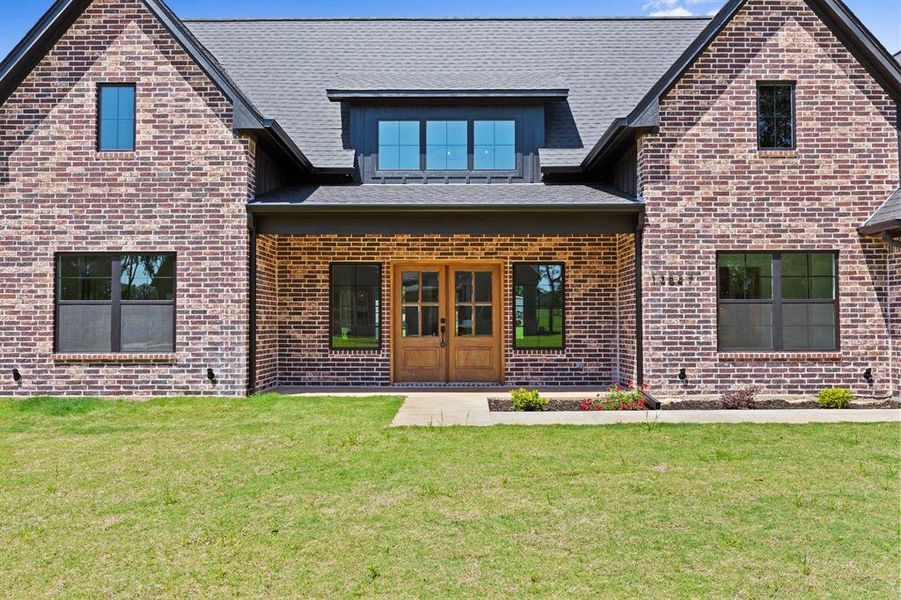 Exterior details and patio area of a home in , Tyler (Image 22). Exterior details and patio area of a home in , Tyler (Image 22).