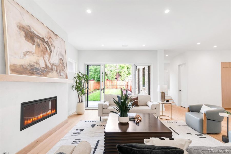 Furnished interior view inside a new home in , Denver (Image 5).