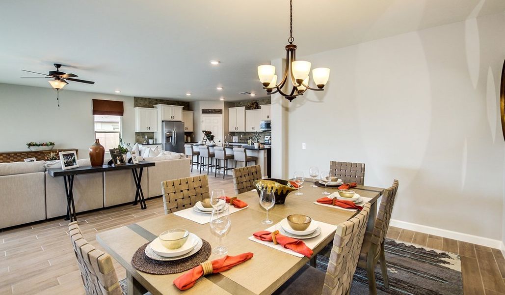 Furnished interior view inside a new home in Sycamore Vista, Vail (Image 16).