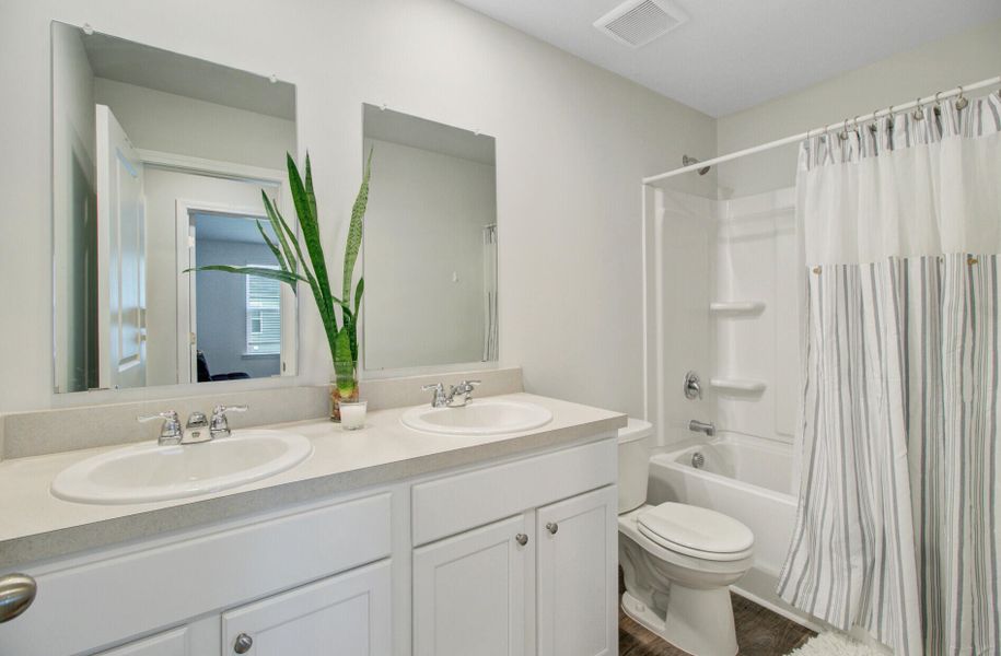 Furnished interior view inside a new home in , Moncks Corner (Image 27). Furnished interior view inside a new home in , Moncks Corner (Image 27).