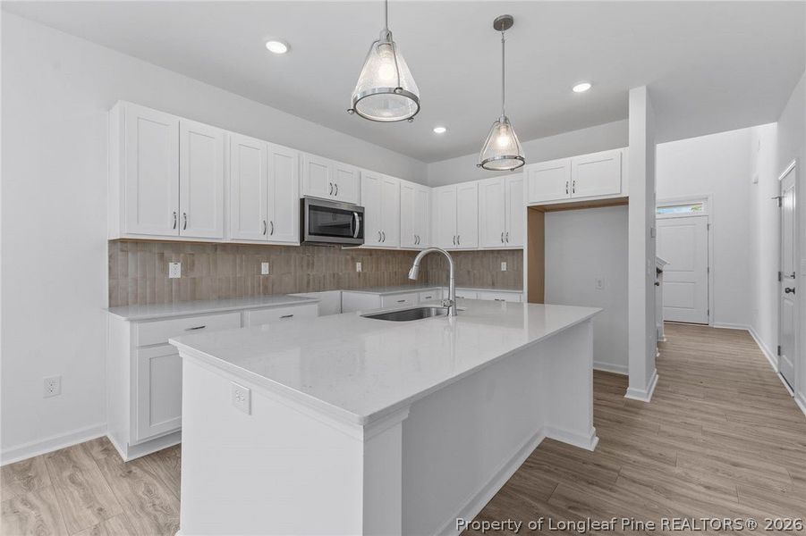 Furnished interior view inside a new home in Pembroke, Hope Mills (Image 7).