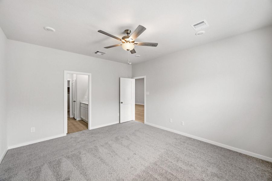 Spacious, unfurnished interior of a new home in Barrett Crossing, Crosby (Image 13). Spacious, unfurnished interior of a new home in Barrett Crossing, Crosby (Image 13).