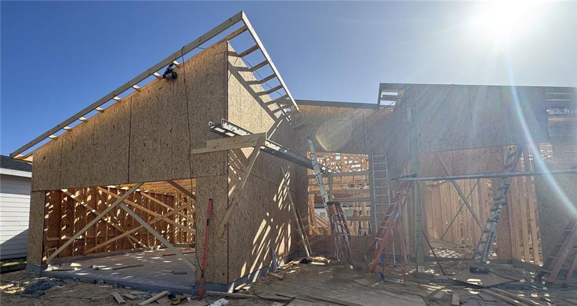 In-progress construction of a new home in Laureate Village, Newberry, FL (Image 16).