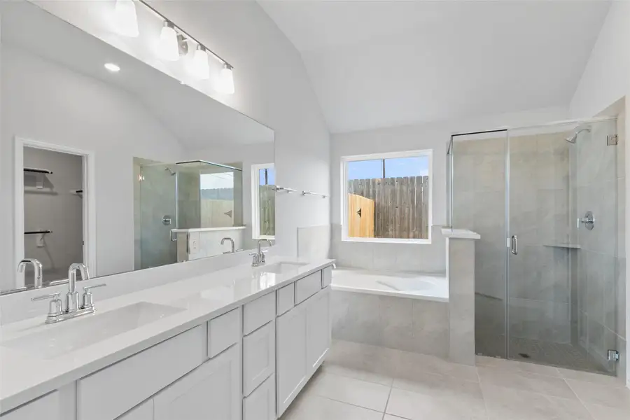 Furnished interior view inside a new home in Beamer Villas, Friendswood (Image 8).